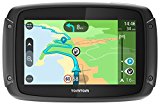 GPS TomTom pour Moto Rider 420 - CARTES EUROPE DE L'OUEST.  (48 pays) à vie - Écran 4,3'/11CM - BT - Résistant à l'eau - Support RAM