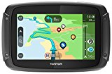 TomTom Rider 500 - GPS pour motos, 4,3 pouces avec routes montagneuses, mises à jour via Wi-Fi, compatible Siri et Google Now, Traffic and Speed ​​​​Cameras, 49 cartes